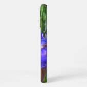 Coque iPhone 16 Pro Max Floral d'Irises pourpre (Côté gauche)