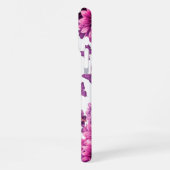 Coque iPhone 16 Pro Max Florale Rose Romantique (Côté gauche)