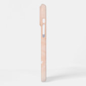 Coque iPhone 16 Pro Max Fond aquarelle abstrait rose blush (Côté gauche)