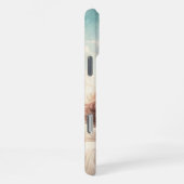 Coque iPhone 16 Pro Max Fond d'écran de l'iPhone en aquarelle romantique - (Côté droit)
