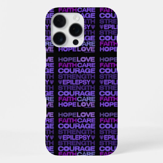 Coque iPhone 16 Pro Max Fond d'écran...Épilepsie (Verso)
