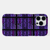 Coque iPhone 16 Pro Max Fond d'écran...Épilepsie (Verso Horizontal)