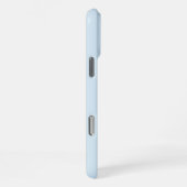 Coque iPhone 16 Pro Max Fond dégradé bleu minimal (Côté droit)