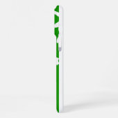 Coque iPhone 16 Pro Max Fond vert avec cloches, gui et arbre (Côté gauche)