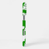 Coque iPhone 16 Pro Max Fond vert avec cloches, gui et arbre (Côté droit)