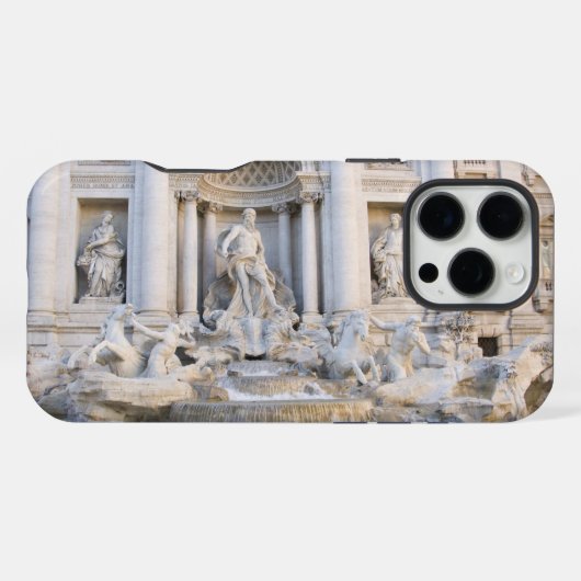 Coque iPhone 16 Pro Max Fontaine de Trevi (Verso Horizontal)