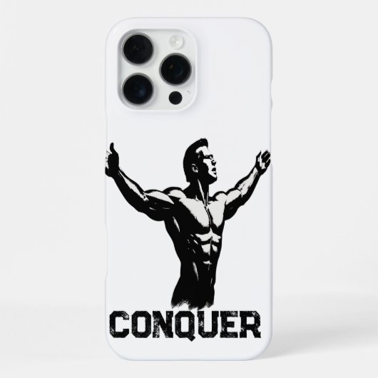 Coque iPhone 16 Pro Max Force vasculaire Téléphone Shell Alpha Gym Vibes (Verso)