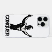 Coque iPhone 16 Pro Max Force vasculaire Téléphone Shell Alpha Gym Vibes (Verso Horizontal)