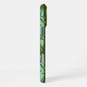 Coque iPhone 16 Pro Max Forêt de bambou sur bleu clair (Côté droit)