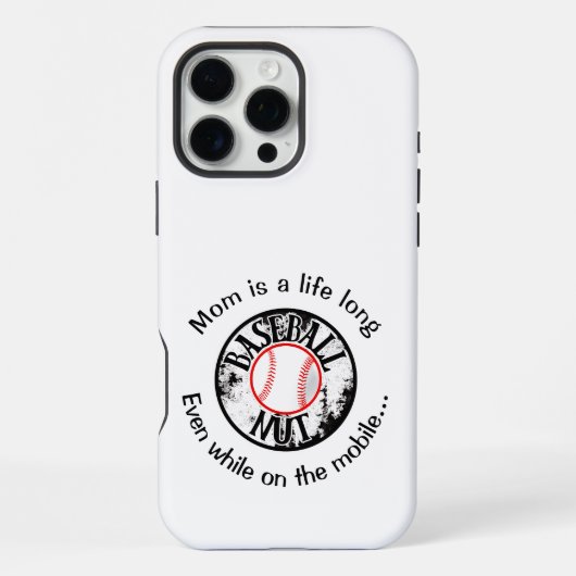 Coque iPhone 16 Pro Max Fou de baseball (Verso)