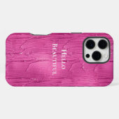 Coque iPhone 16 Pro Max Froid de gâteau rose (Verso Horizontal)