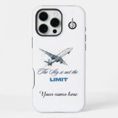 Coque iPhone 16 Pro Max Funda de Celular Aviación (Verso)
