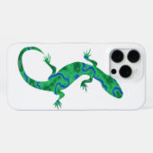 Coque iPhone 16 Pro Max Gecko vert (Verso Horizontal)