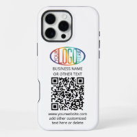 Générateur de code QR et logo d'entreprise minimal