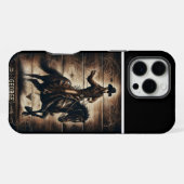 Coque iPhone 16 Pro Max George's Western Ride (Verso Horizontal)