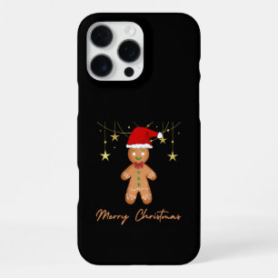 Coque iPhone 16 Pro Max Gingerbread Salutations Noël