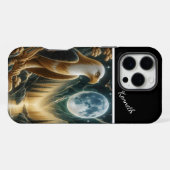 Coque iPhone 16 Pro Max Golden Moonlit (Verso Horizontal)