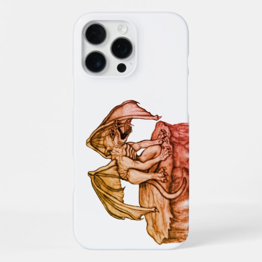 Coque iPhone 16 Pro Max Golem Gargoyle (Verso)