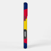 Coque iPhone 16 Pro Max Graphique dynamique du drapeau de l'État du Colora (Côté droit)