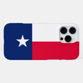 Coque iPhone 16 Pro Max Graphique dynamique du drapeau de l'État du Texas  (Verso Horizontal)