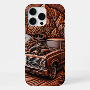 Coque iPhone 16 Pro Max Gras Muscle Car en Pittoresque Bliss