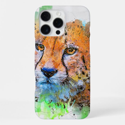 Coque iPhone 16 Pro Max Guépard (Verso)