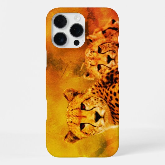 Coque iPhone 16 Pro Max Guépard (Verso)