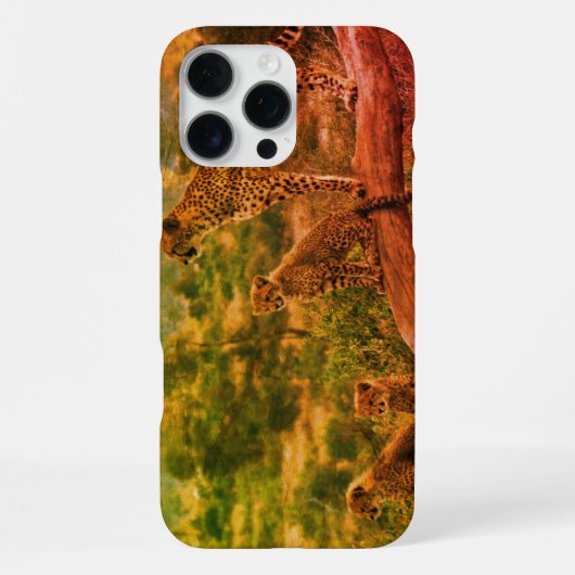 Coque iPhone 16 Pro Max Guépard (Verso)