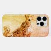 Coque iPhone 16 Pro Max Guépard (Verso Horizontal)