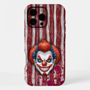 Coque iPhone 16 Pro Max Halloween du Carnaval de Clown déplaisant
