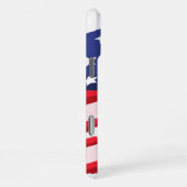 Coque iPhone 16 Pro Max haltérophilie patriotique américaine aigle chauve (Côté droit)