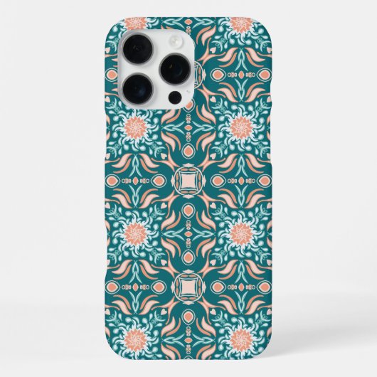 Coque iPhone 16 Pro Max Harmonie dans les motifs (Verso)