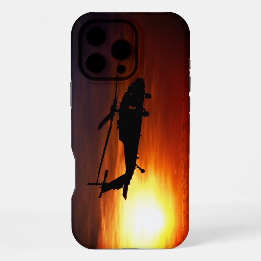 Coque iPhone 16 Pro Max Hélicoptère  (Verso)