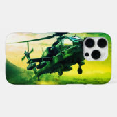 Coque iPhone 16 Pro Max Hélicoptère (Verso Horizontal)