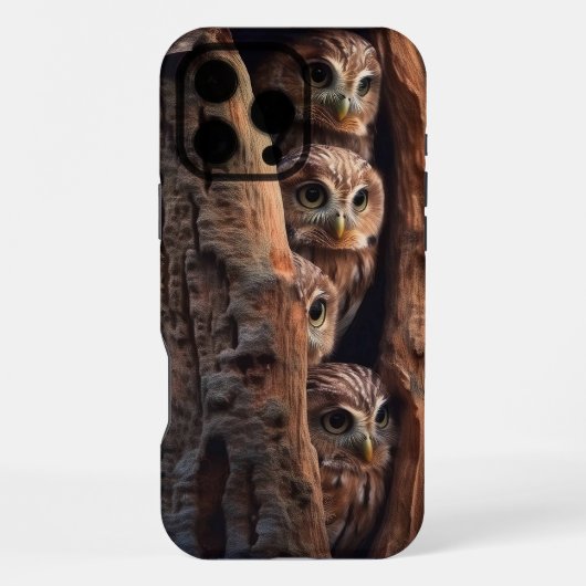Coque iPhone 16 Pro Max Hibou  (Verso)