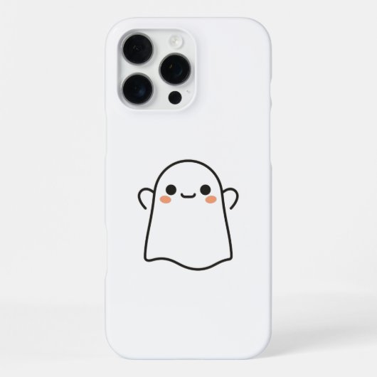 Coque iPhone 16 Pro Max Housse de téléphone Kawaii épouvantable pour iPhon (Verso)