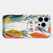 Coque iPhone 16 Pro Max Illustration de chat mignon adorable (Verso Horizontal)
