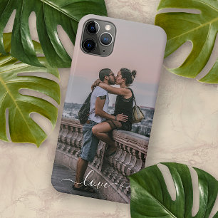 Coque iPhone 16 Pro Max Image de amoureux personnalisée et texte de citati