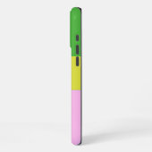 Coque iPhone 16 Pro Max image trois couleurs art (Côté gauche)