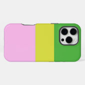 Coque iPhone 16 Pro Max image trois couleurs art (Verso Horizontal)