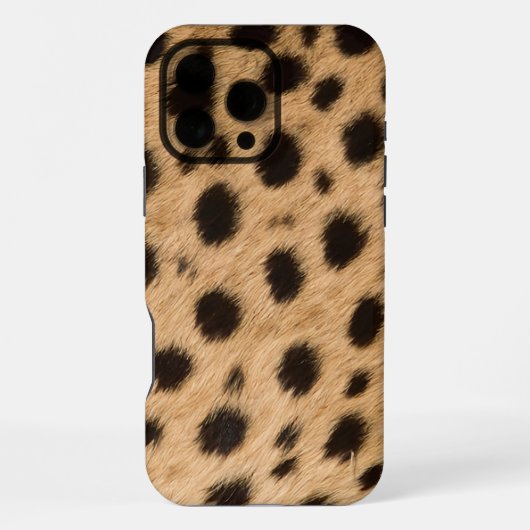 Coque iPhone 16 Pro Max Impression Cheetah (Verso)