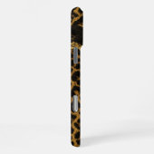 Coque iPhone 16 Pro Max Impression de fusion léopard-python de luxe (Côté droit)