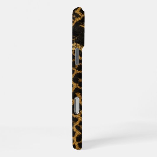 Coque iPhone 16 Pro Max Impression de fusion léopard-python de luxe (Côté droit)