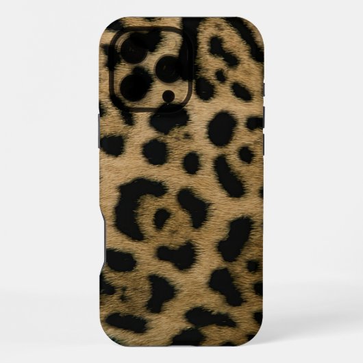 Coque iPhone 16 Pro Max Impression Jaguar (Verso)