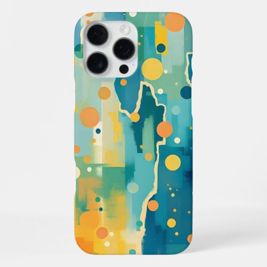 Coque iPhone 16 Pro Max Impressionnisme abstrait (Verso)