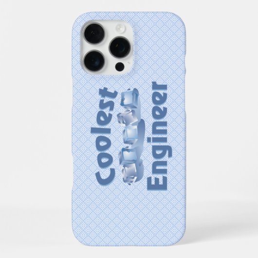 Coque iPhone 16 Pro Max Ingénieur le plus cool (Verso)