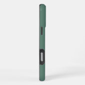 Coque iPhone 16 Pro Max Initiales Monogramme Eucalyptus Moderne Contempora (Côté droit)