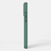 Coque iPhone 16 Pro Max Initiales Monogramme Eucalyptus Moderne Contempora (Côté gauche)