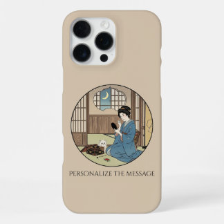 Coque iPhone 16 Pro Max Inspiré de l'Ukiyo-e – JAPON dramatique
