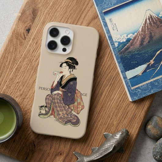 Coque iPhone 16 Pro Max Inspiré de l'Ukiyo-e – JAPON dramatique
